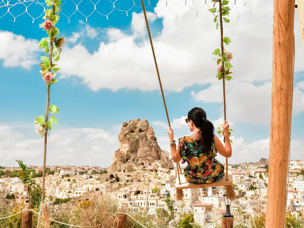 A quiet moment overlooking Cappadocia