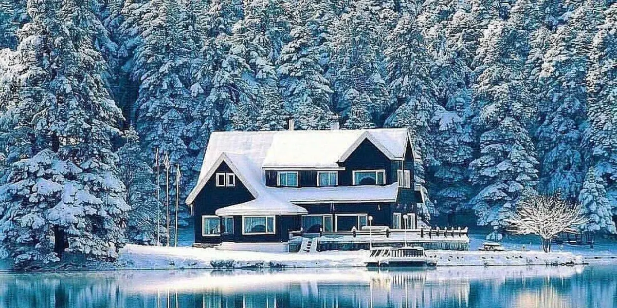 Winterse paden in Turkije