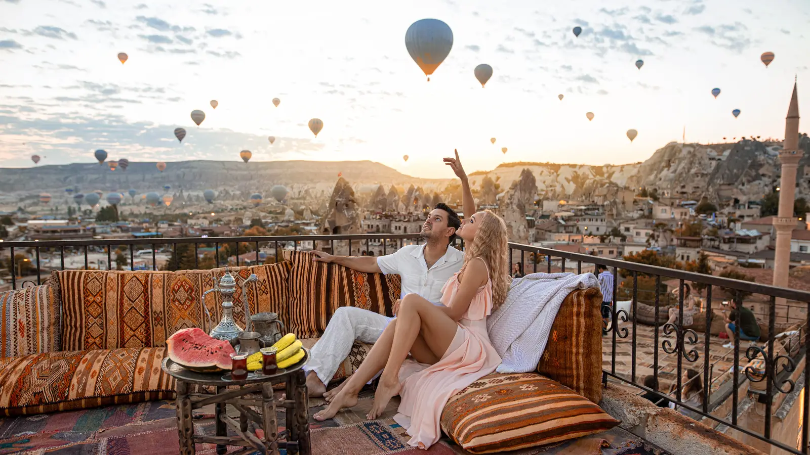 Balloons over Cappadocia